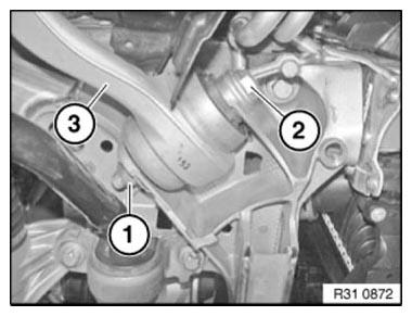 Struts W. Rubber Mounts